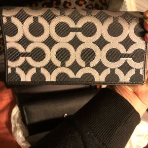 Coach Checkbook Cover